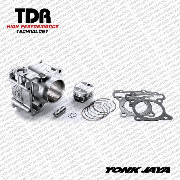 Blok Seher Bore Up Set Tdr Ceramic Yamaha Nmax / Aerox + Gasket Original Dan Terpercaya