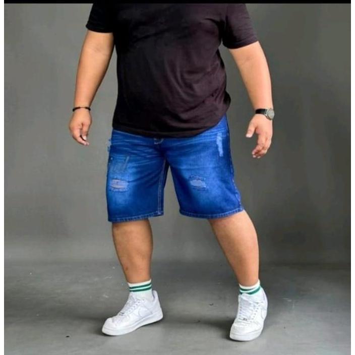 Terbaru Celana Pendek Sobek Pria Sobek Jeans Pendek Cowok Jumbo Distro Panjang