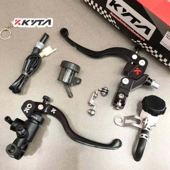 Promo Master Rem KTC Kytaco 7nb 9/16x18 Set Kanan Kiri Handle Kopling Universal Vario 110 125 150 16