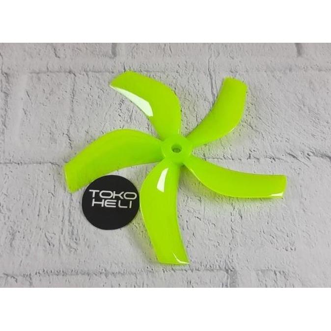 Gemfan D4-5 Ducted 5 Blades 4" Propeller 5mm D4 Lemon Yellow
