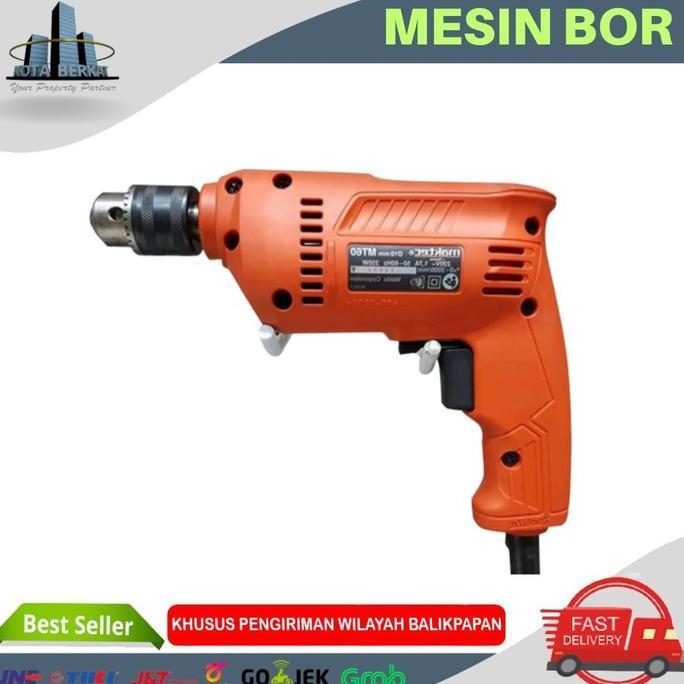 MESIN BOR MAKTEC 10MM BOR LISTRIK MT60