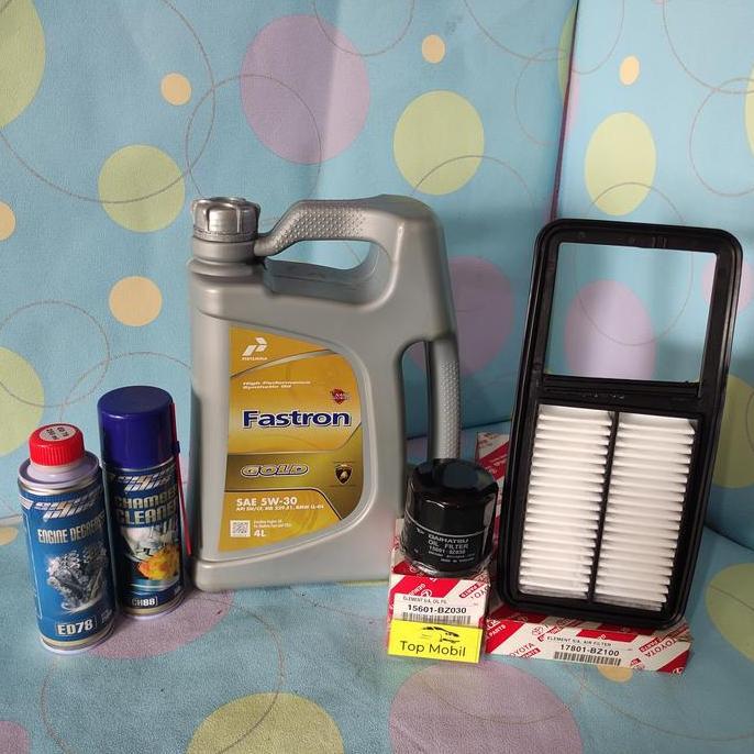 VEROWY Paket service oli Pertamina Fastron Gold 5W-30 Agya Ayla 1200cc (5)