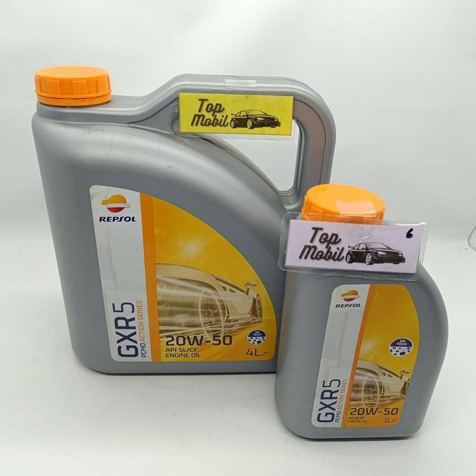 BRAGANZ Oli Mesin Repsol GXR5 GXR 5 SAE 20W-50 API SL / CF