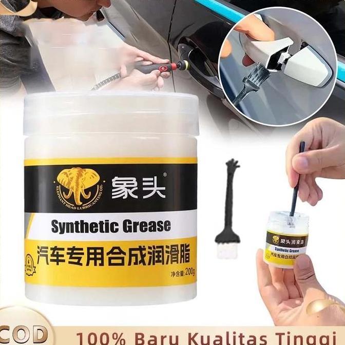 ZOVALA Synthetic Grease Kendaraan Kendaraan Grease Gemuk Putih Sintetis Untuk Pelumas Engsel Pintu R