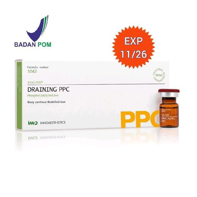 Inno-TDS Draining PPC Inj Slimming Kurus Penghancur Lemak Pelangsing Tubuh