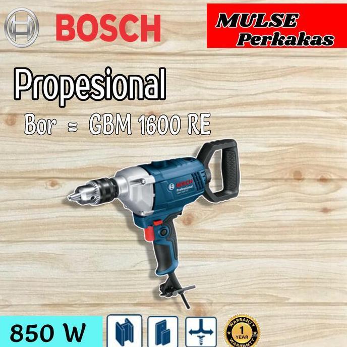 Mesin Bor 16mm Bosch GBM1600RE