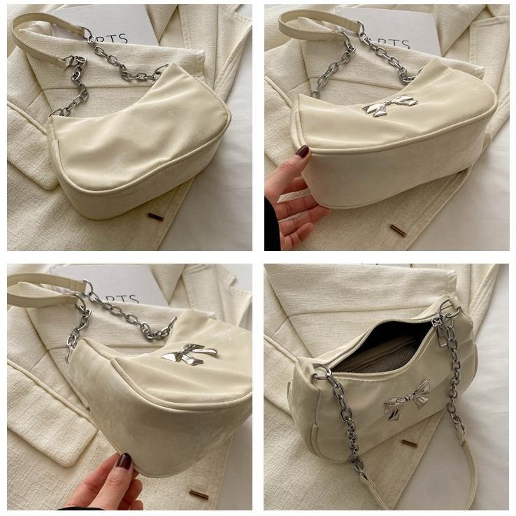 new tas kupu kupu wanita tas bahu wanita import tas pesta kecil sling bag tas rantai wanita tas wisu