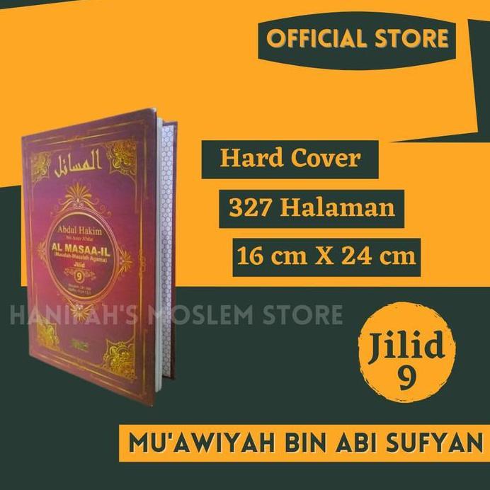 Al Masaail Jilid 9 Abdul Hakim Al Masail Muawiyah Bin Abi Al Masaa il