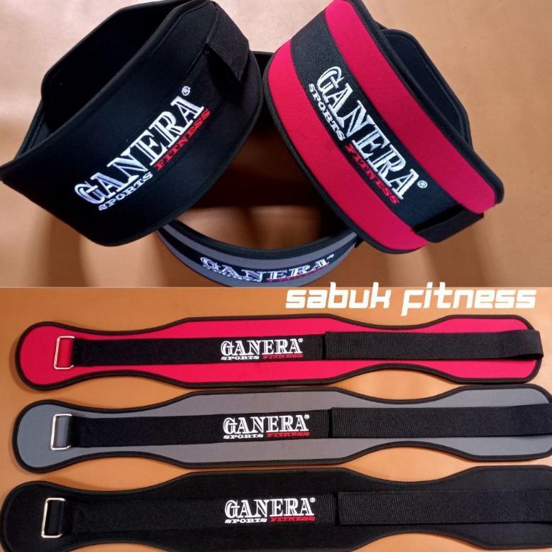 FREE ONGKIR SABUK GYM / SABUK FITNESS PRIA  WANITA BELT GYM NYLON GANERA | SABUK FITNESS