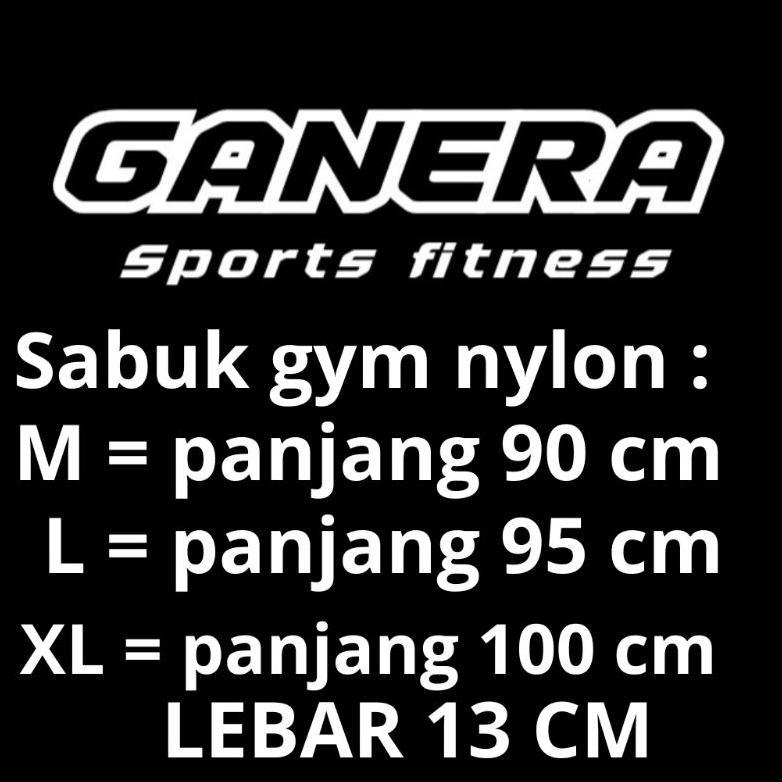 DISKON SABUK GYM / SABUK FITNESS PRIA  WANITA BELT GYM NYLON GANERA | SABUK FITNESS