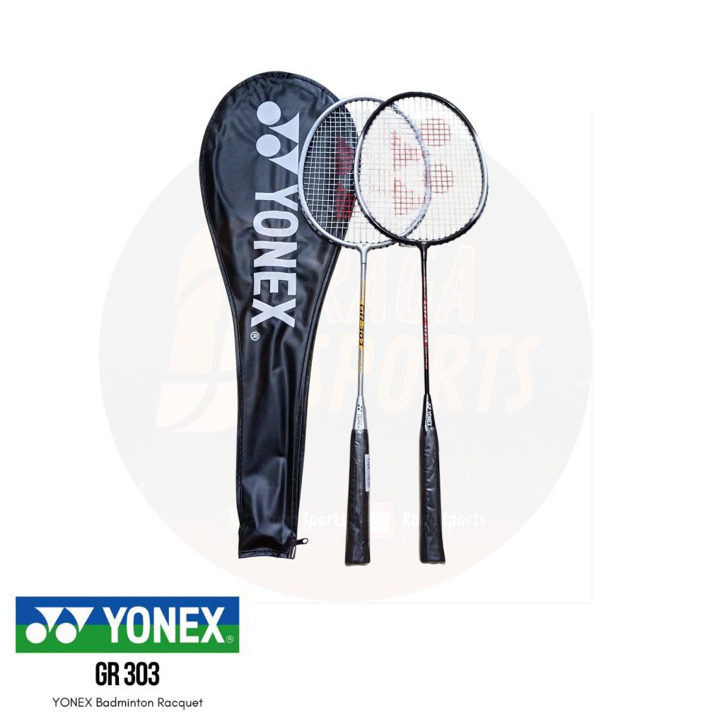 FREE ONGKIR RAKET BADMINTON YONEX GR 303 / YONEX GR 303 RAKET YONEX FREE TAS ORIGINAL