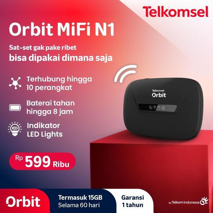 MIFI ROUTER HKM HKM001 Speed 4G LTE Bundling TELKOMSEL (UNLOCK)