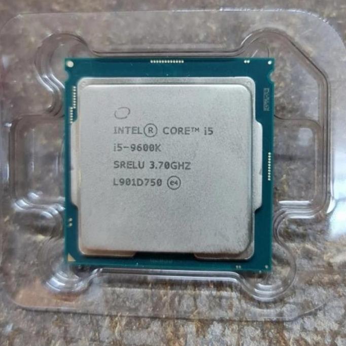 TERBARU - PROCESSOR INTEL CORE I5 9600K TRAY + FAN