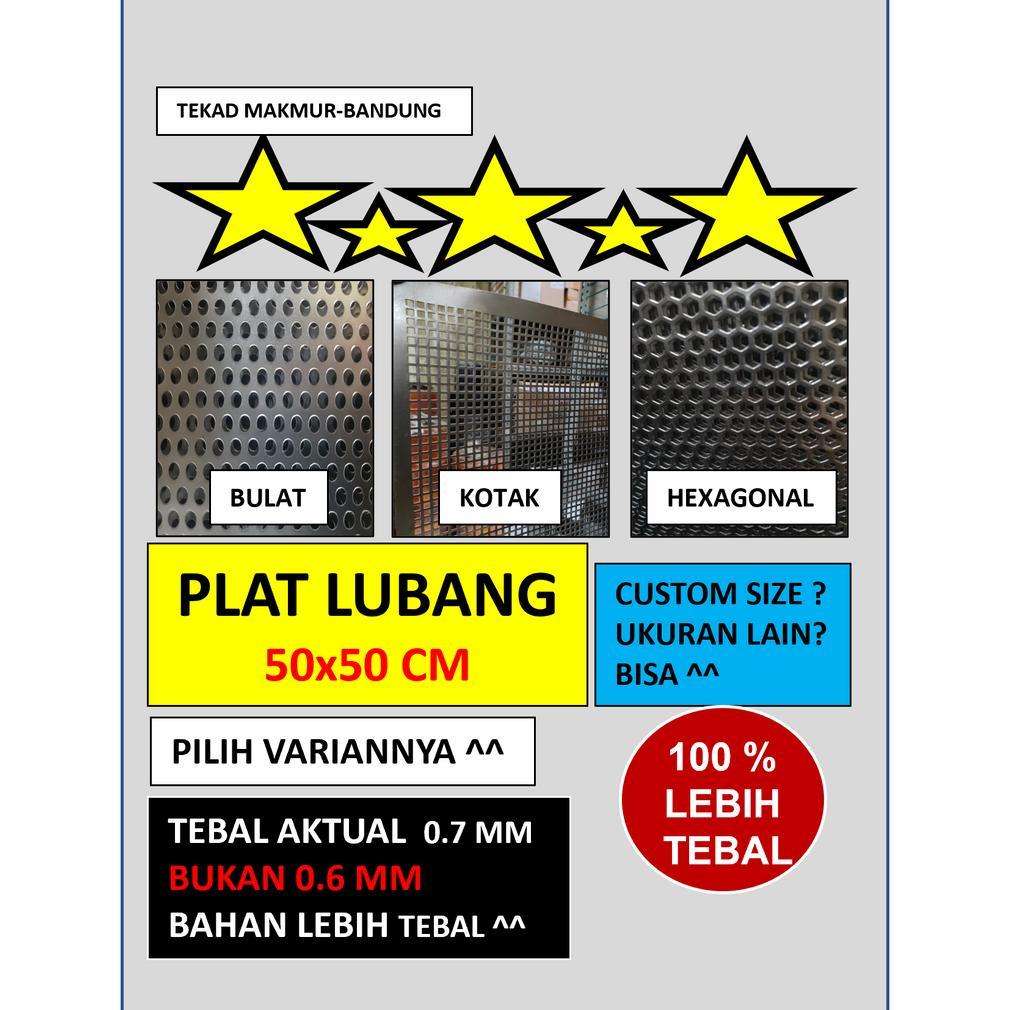 Plat 50x50 - Plat Speaker - Ram Speaker - Grill Speaker