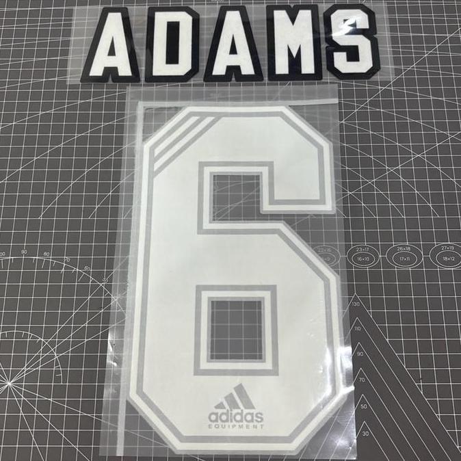 NEW Nameset arsenal 92/94 adams velvet flock lextra remake hk