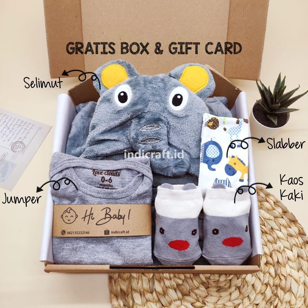 Hampers Bayi Laki-Laki New Born / Hampers Selimut Bayi Cowok Newborn / Kado Lahiran Bayi Laki-Laki