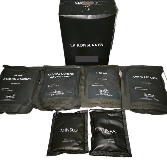 Javamizz - Ransum Lauk Pauk Konserven Tni Emergency Food Makanan Darurat Camping