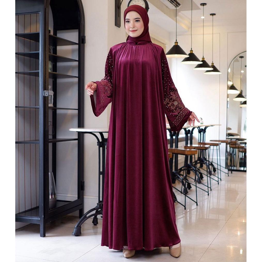 Grade Ori Gamis Wanita Premium Humaira Moslema | Gamis Muslimah Cewek Terbaru | Camilla Dress