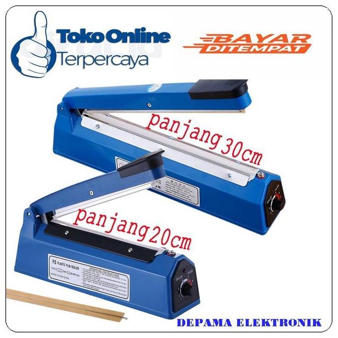 30CM ALAT IMPULSE SEALER MESIN ALAT PRESS PLASTIK BUNGKUS MAKANAN ORIGINAL DAN TERPERCAYA