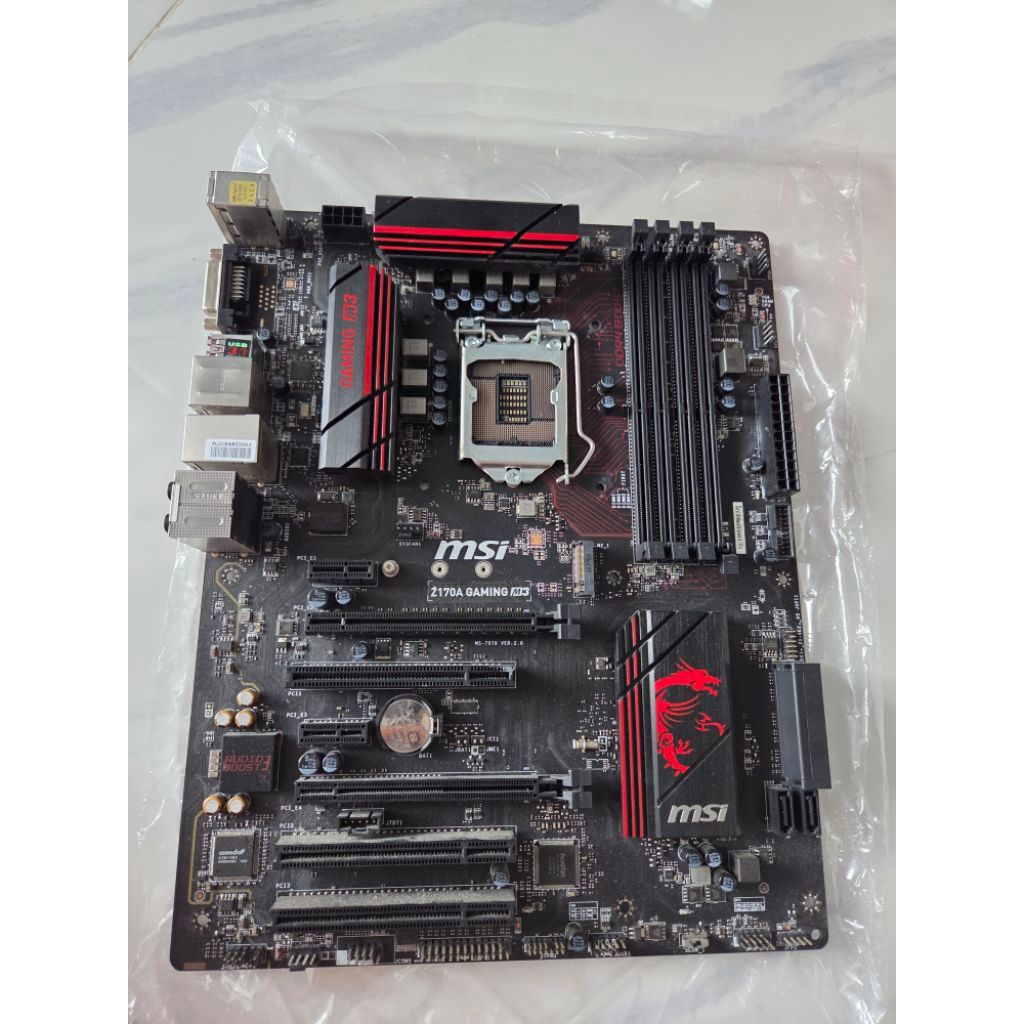MOTHERBOARD MSI Z170A GAMING M3 2ND