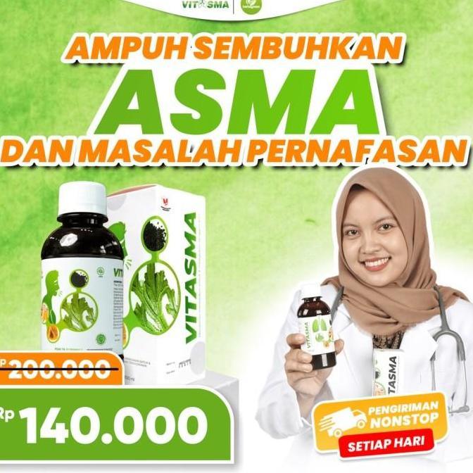 TERBARU - VITASMA - Madu Herbal Obat Asma / Batuk Menahun / Paru-paru TBC Akut