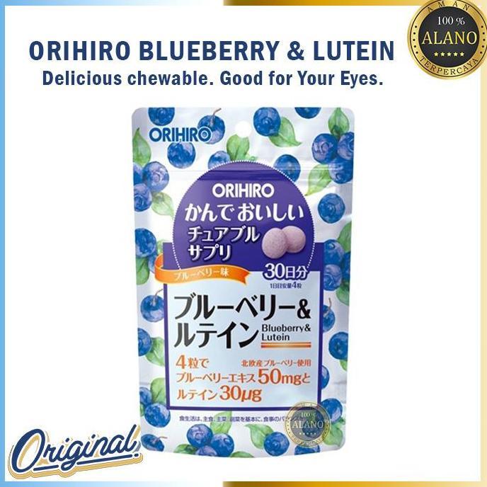orihiro blueberry lutein original Japan