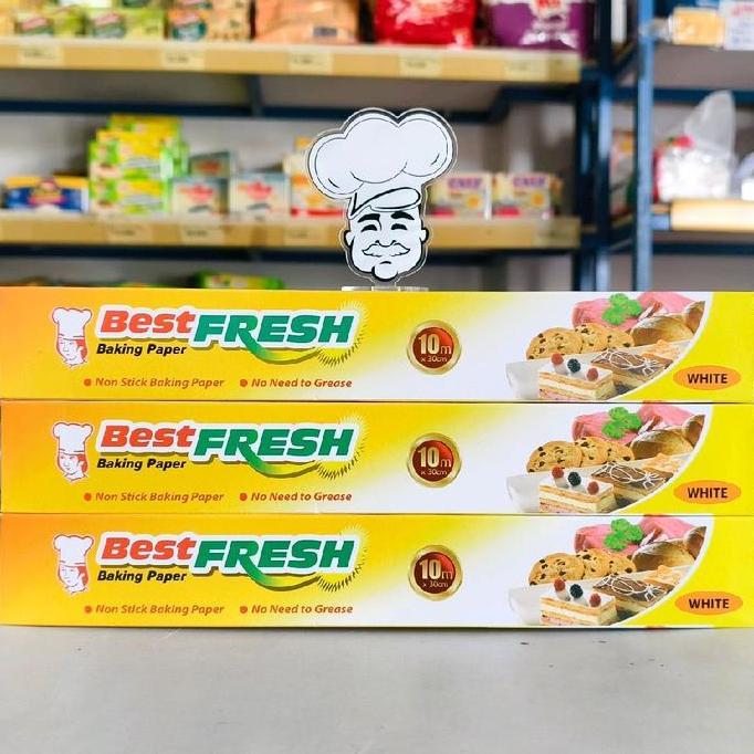 Best Seller Bestfresh Baking Paper 30Cm X 10M / Baking Paper Best Fresh 30Cm X 10M