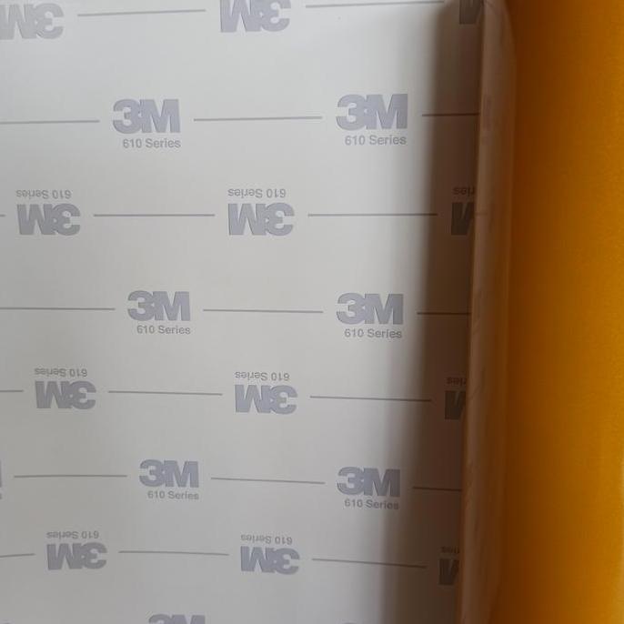 Ready stock Sticker Reflective // Sticker Reflektor 3M (610 Series) - KUNING 3M