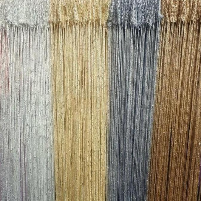 Promo TIRAI GLITER DEKORASI UKURAN 3X X 3M - TIRAI PINTU KAMAR & IMPORT benang hiasan Diskon