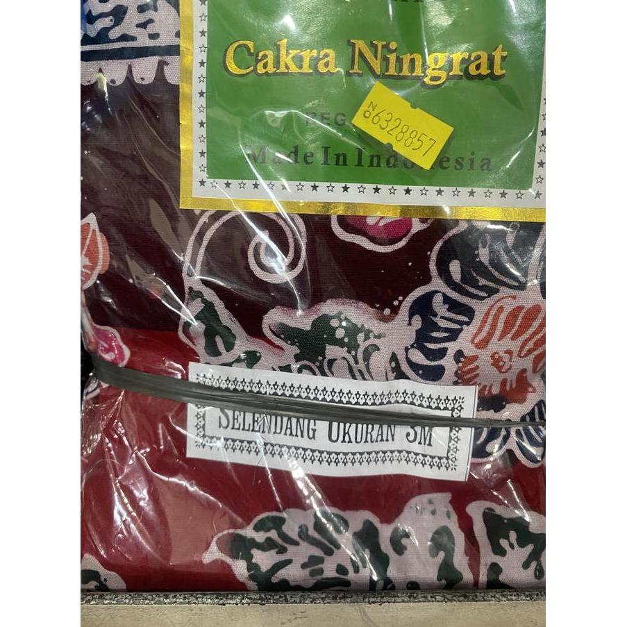 Gendongan Jarik Cukin Terpanjang premium merk cakra ningrat murah grosir motif liong merah hijau ung