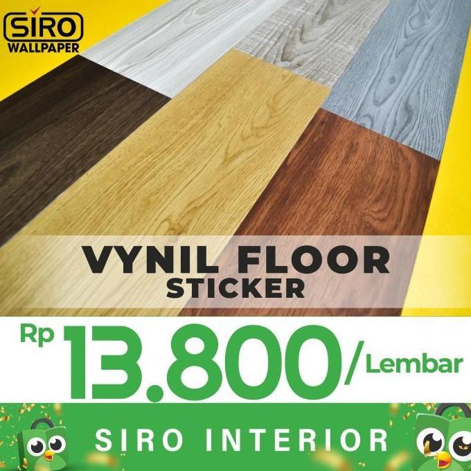 PROMO VINYL FLOOR STICKER LANTAI STICKER LANTAI