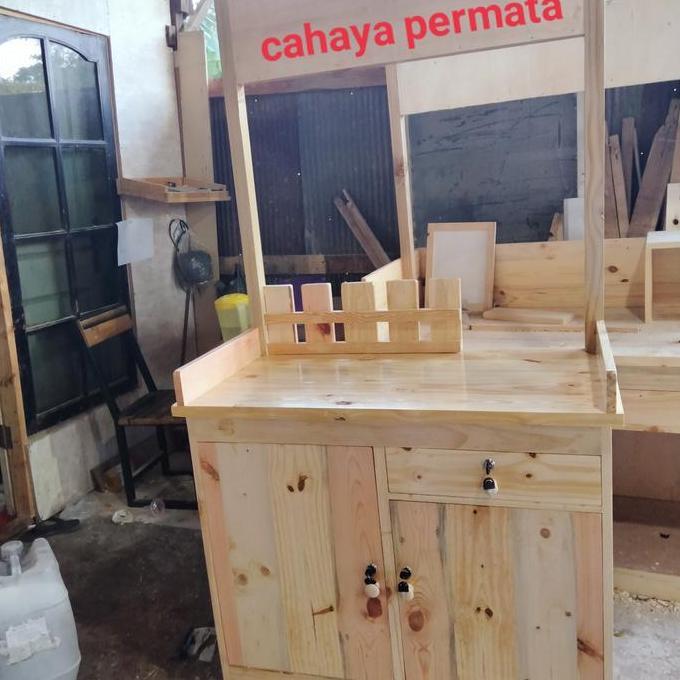 Terlaris Semi Booth Kontainer Design Grobak