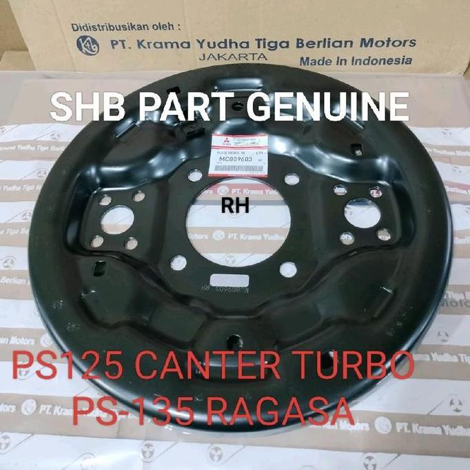EXSAMOO PLATE TROMOL,SEBENG BELAKANG MITSUBISHI CANTER PS135 RAGASA PS125 CANTER KANAN HITAM ORI