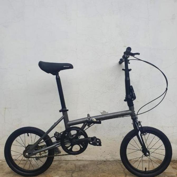 Terlaris #Preloved Sepeda Lipat Senator Folding Bicycle Alloy 16 Inch (1 Speed)