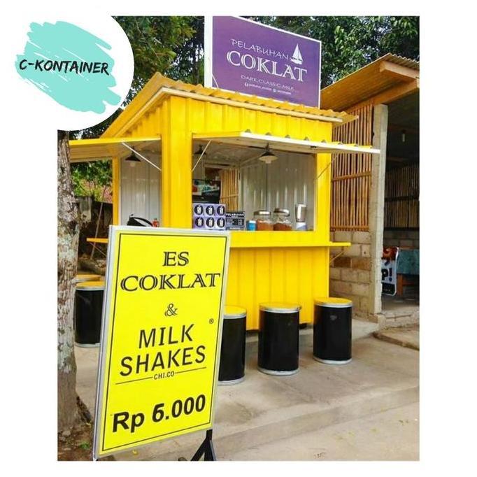 Terlaris Booth Semi Container Custom