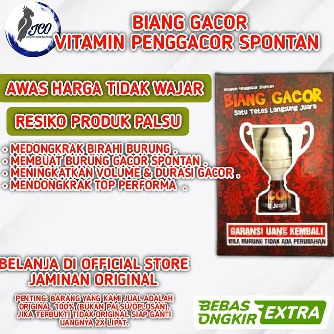 TERBARU BIANG GACOR SEMPATI OBAT VITAMIN PENGGACOR BURUNG BIANG GACOR BURUNG BISA GRAB