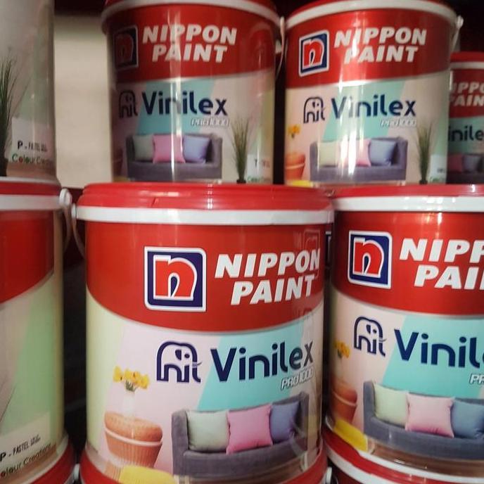 CAT NP VINILEX PRO 1 9102 WHITE / CAT TEMBOK VINILEX PRO 1 NIPPON PAINT 9102 PUTIH