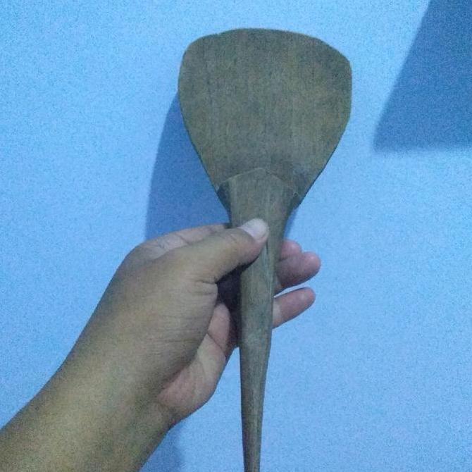 Centong Nasi Kayu Jati Lawas Bisa Untuk Kesehatan LS