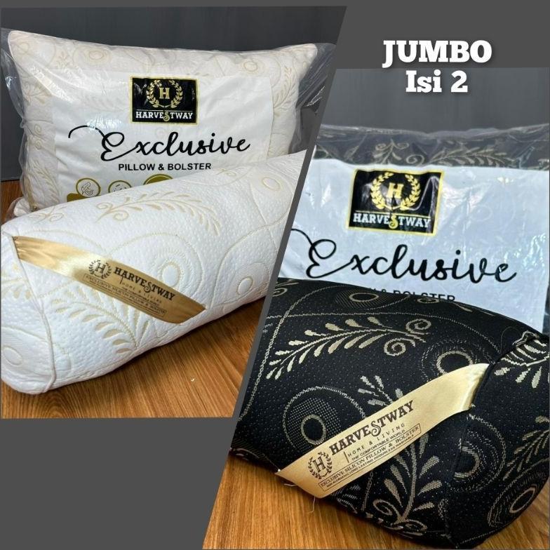 NEW DEALS (ISI 2) SET Bantal Guling Hotel HARVEST HARVESTWAY By Harvest Berkah Madani
