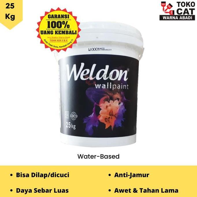 Cat Tembok Weldon 25 Kg