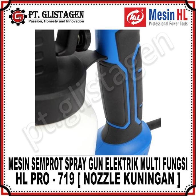 HL 719 Mesin Spray Gun Elektrik HL 719 Mesin Semprot Cat Spraygun Electric HL-719 Mesin Semprotan Ca