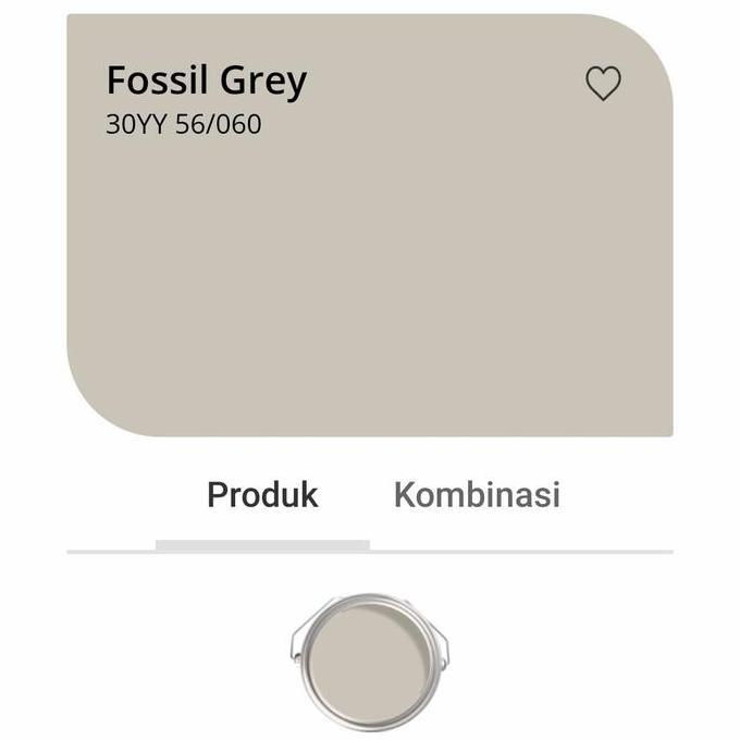 Dulux Easy Clean Fossil Grey 2,5L Gallon Tinting CSS