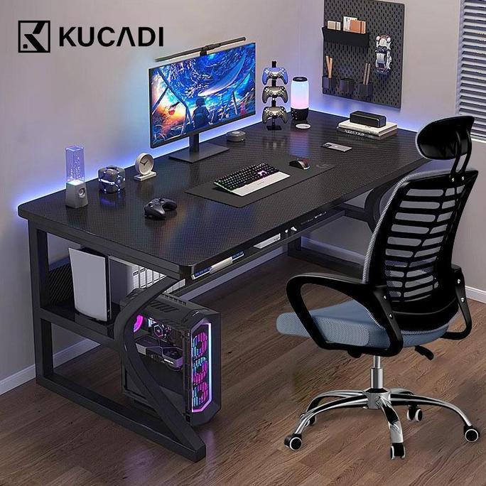 Terlaris Hanriver & Kucadi  Kombinasi Meja Dan Kursi Meja Komputer Meja Kantor Kursi Gaming Kursi Ka