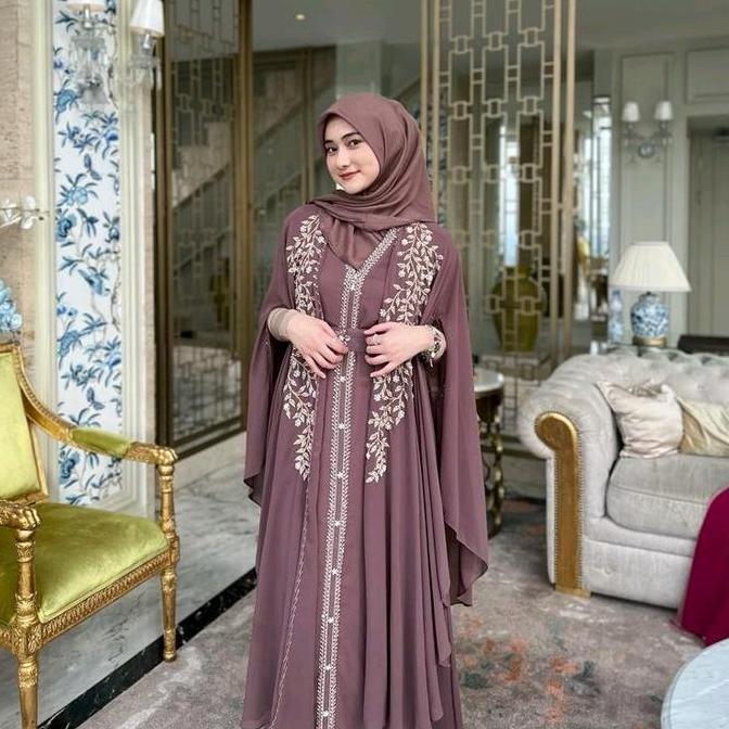 ZNBGALLERY GHINA KAFTAN FREE MANSET INNER BELT & TURBAN