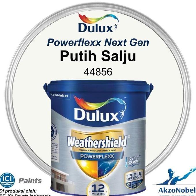 DULUX WEATHERSHIELD POWERFLEXX 2.5 LT - PUTIH SALJU 44856