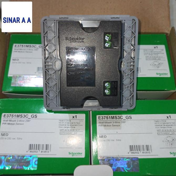 TERBARU sensor gerak schneider E3751MS3C_GS / E3751MS 3C_GS schneider.