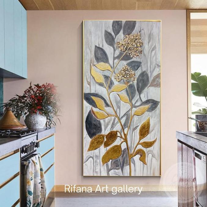 Terlaris Lukisan Tangan Lukisan Dinding Lukisan Canvas Besar Hiasan Dinding