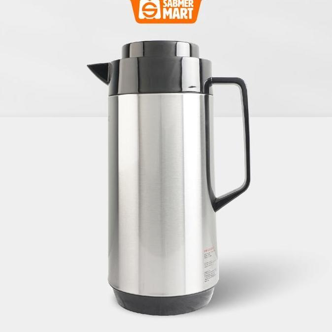 Termos Air Panas / Termos Pencet Mini Stainless Steel 1,6 L / Termos Vakum Hi-Cook VF-16 TD