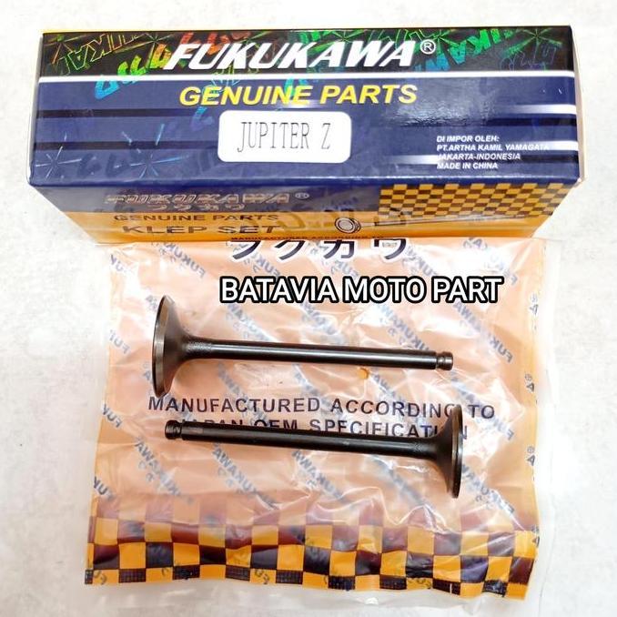 KLEP SET MOTOR YAMAHA JUPITER Z VEGA R NEW JUPITER BURHAN VEGA R PAYUNG KLEP IN EX MEREK FUKUKAWA