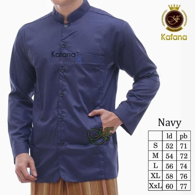 PAKET HEMAT BAJU KOKO SEMI JAS KAFANA UKURAN S M L XL XXL | MODEL TEROMPAH | KOKO HABAIB KAFANA DEWA